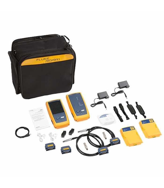 Fluke Networks DSX28000GLD [DSX2-8000/GLD] Versiv 2 CableAnalyzer w/ Integrated Wi-Fi and 1-Year Gold Support